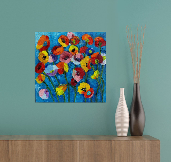 Colorful Poppies