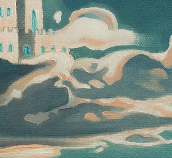 Cloud on castle