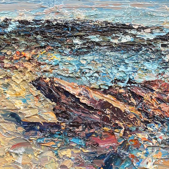 Beach at sunset