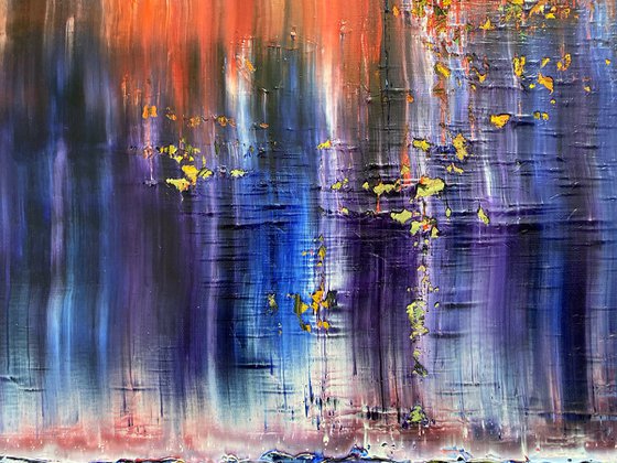 "Two Painters Walk Into A Bar" - FREE USA SHIPPING + Save As A Series - Original Large PMS Abstract Diptych Oil Paintings On Canvas - 36" x 24"