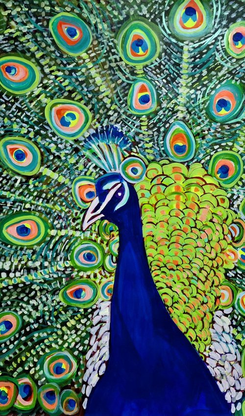Peacock by Alexandra Djokic