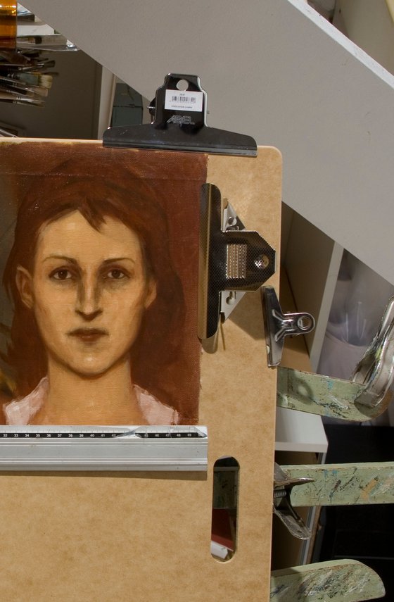 study: portrait of a woman
