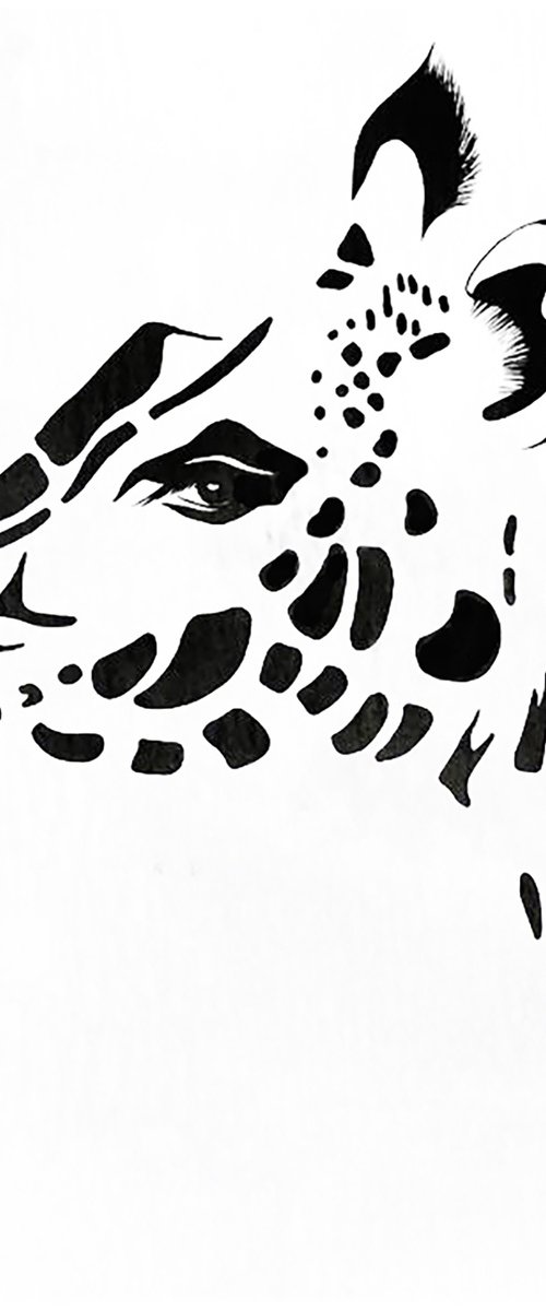 GIRAFFE - MODERN WALL ART by Nicolas GOIA