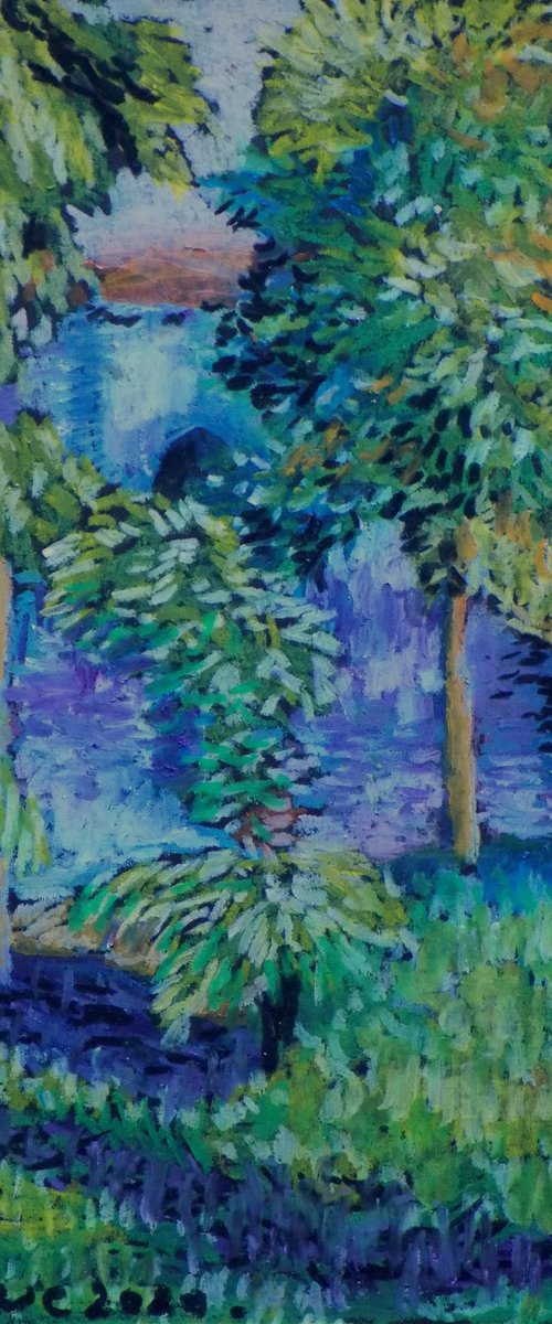 Hidden in the trees by Maja Grecic