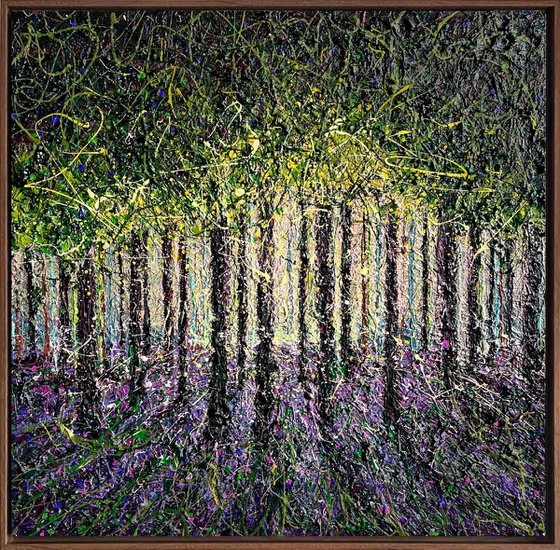April for Two - framed