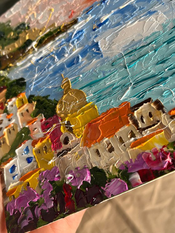 Positano Painting