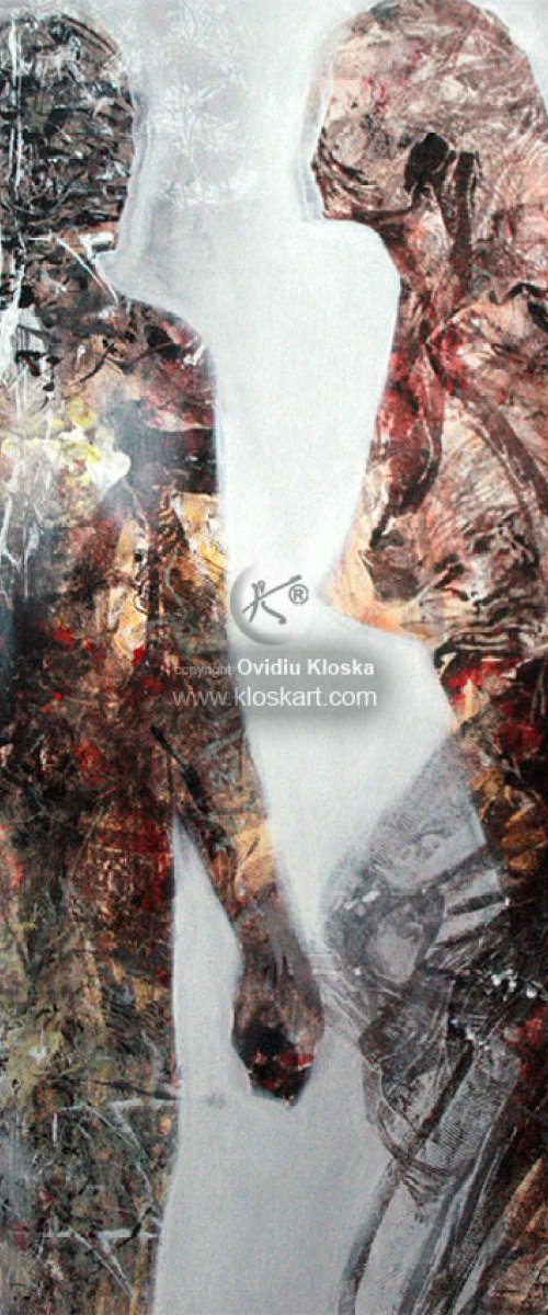 LARGE BEAUTIFUL ANCESTRAL WEEDING ONIRIC STYLE LOVE COUPLE ATRACTION KLOSKA by Kloska Ovidiu