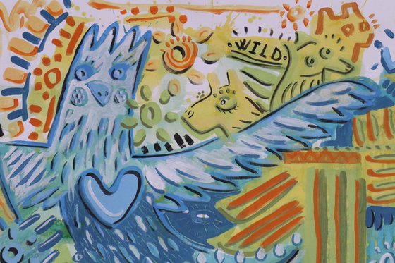 LOVE WILD NATURE 110x210cm