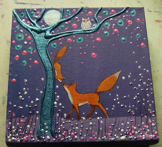 Fox and squirrel ( reserved )