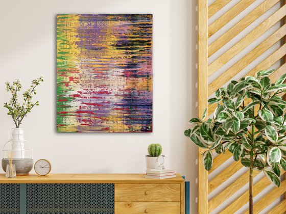 50x40 cm Abstract Landscape Painting Abstract Art