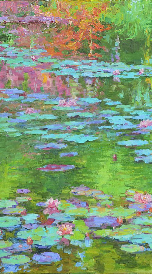 Water lilies by Vachagan Manukyan