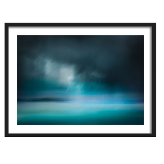 Cerulean Skies - Large Teal Seascape