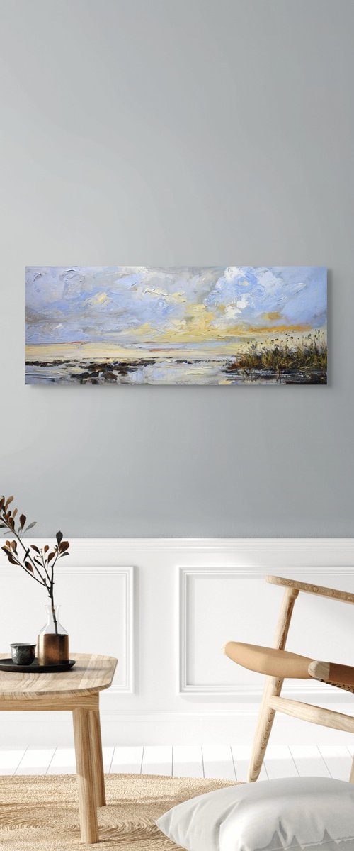 Golden space by Sonja Brussen