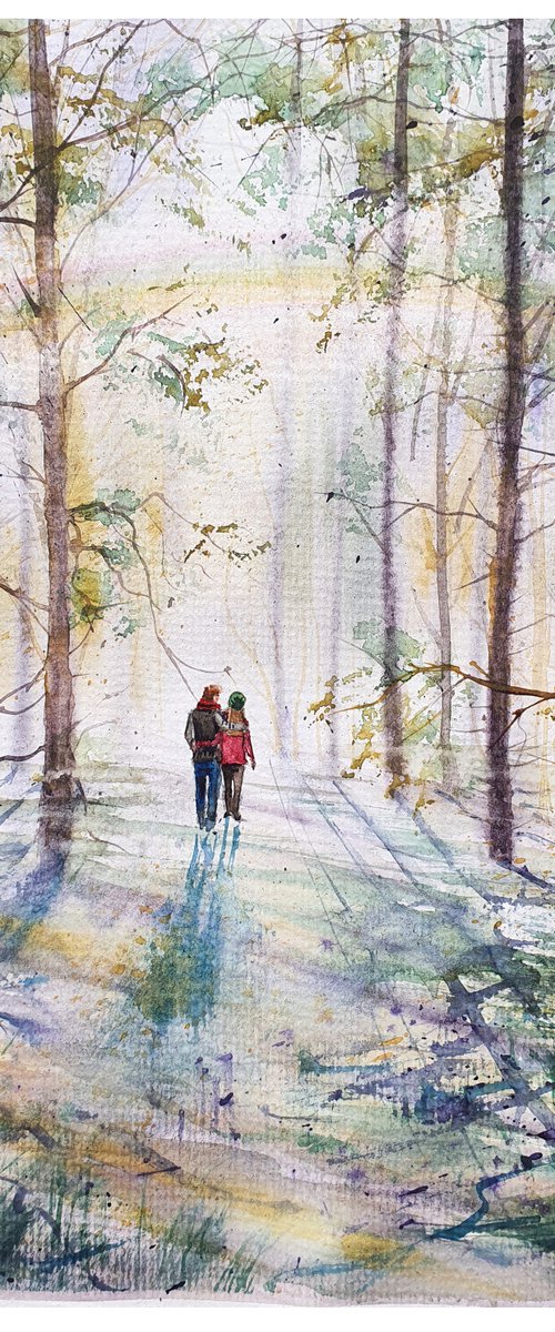 Walking Together by Yulia Schuster