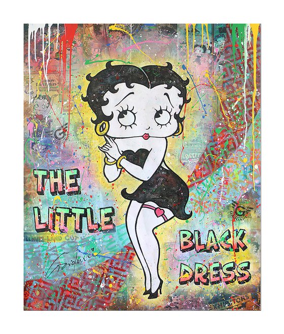The Little Black Dress Betty Boop