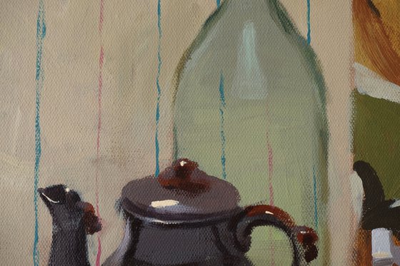 Still life with a pot