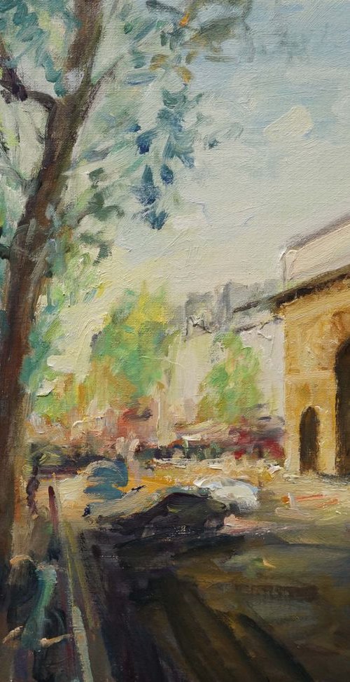 Porte Saint Martin , Paris by Manuel Leonardi