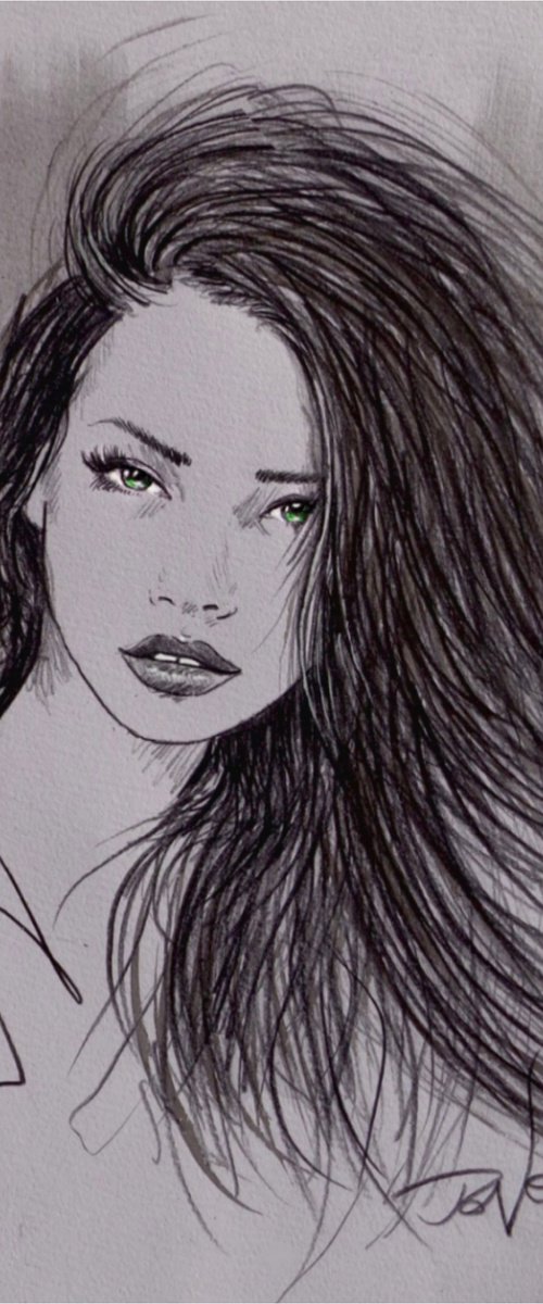 Emerald by Loui Jover