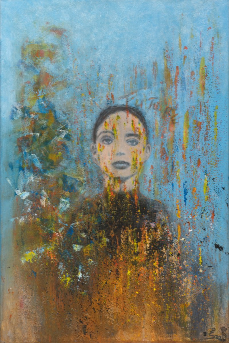 Surrealistic Painting , Future? By Peter Stahr, 17 X 25, Artwork For Sale On Artfinder
