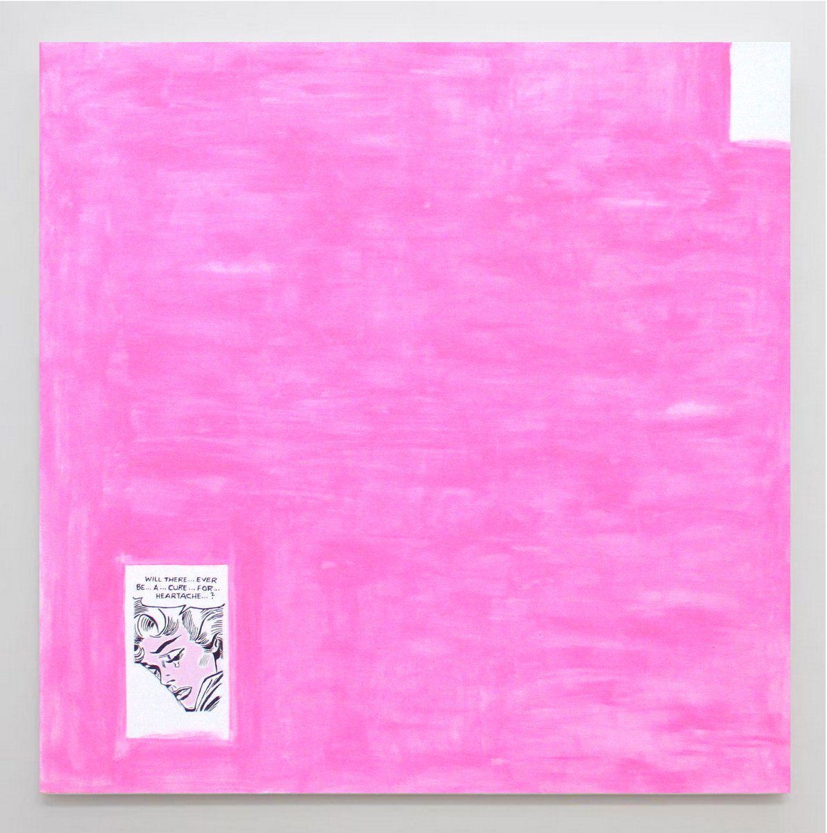 Slave to Love (Pop art abstract pink) by SUPER POP BOY - Pop Art