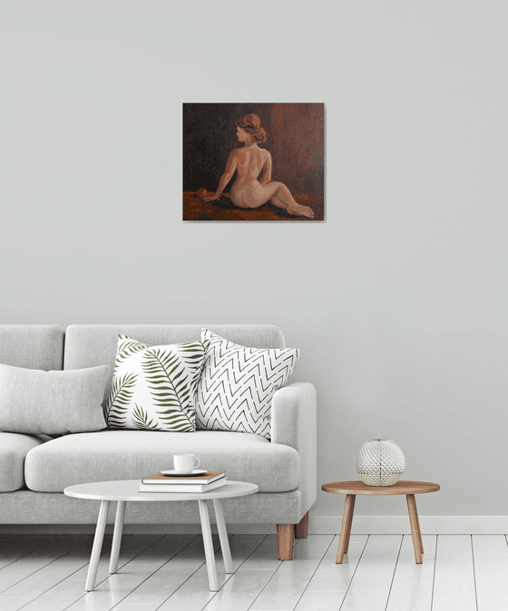 The Girl With The Apple