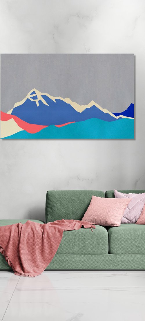 Silent Ridges #23 by Marina Krylova