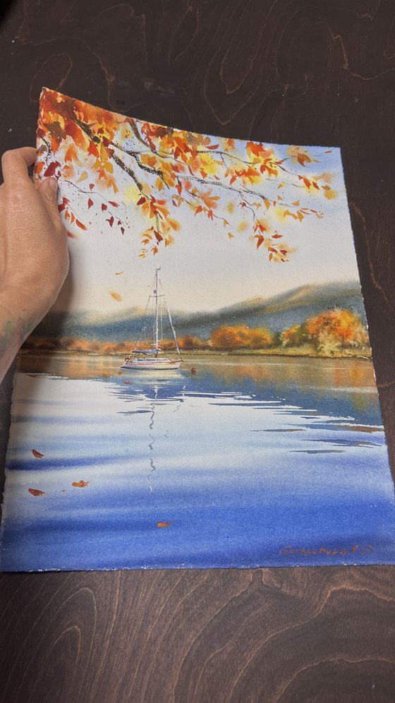 Autumn harbor
