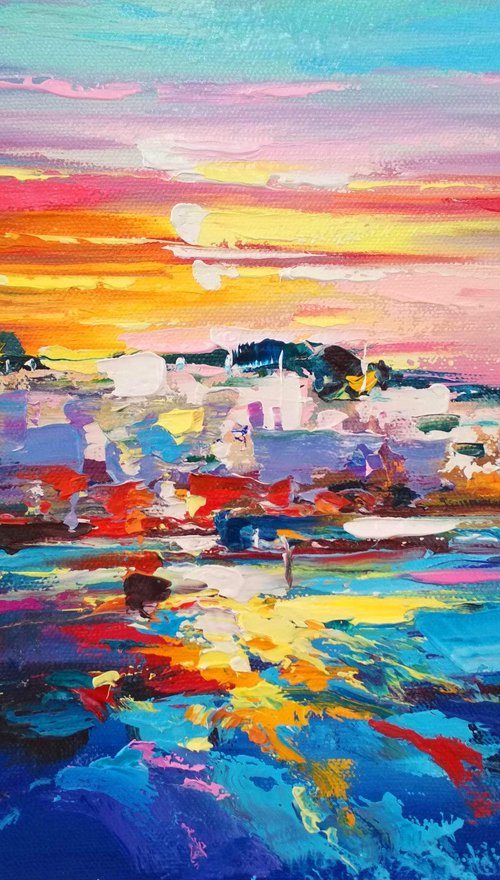 Abstract seascape 08 by Andrej  Ostapchuk