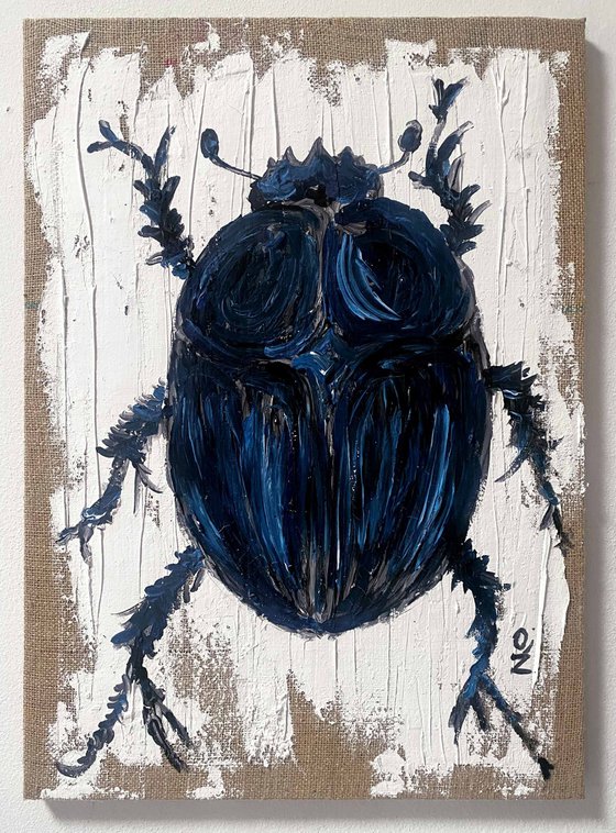 Big Blue Scarab