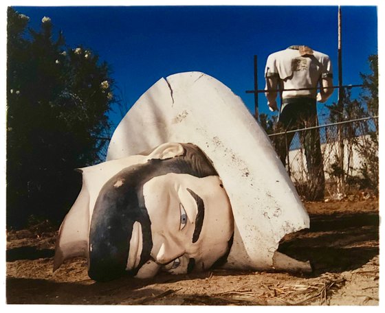 Poor Richard - Head & Torso, Salton Sea, California