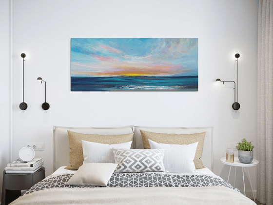 Gentle Skies - seascape, stunning, panoramic