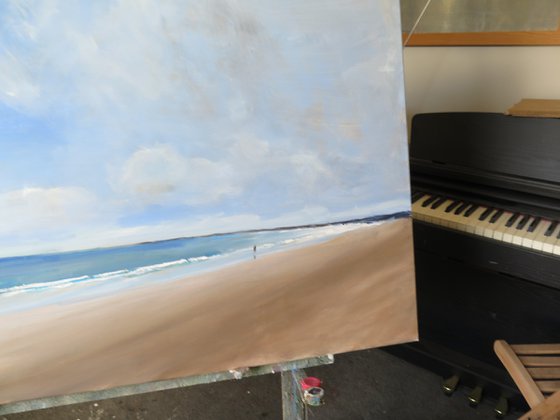 Bridlington Beach, April 23