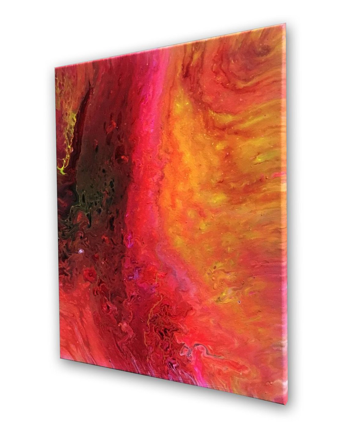 On Fire Acrylic painting by Preston M. Smith (PMS)