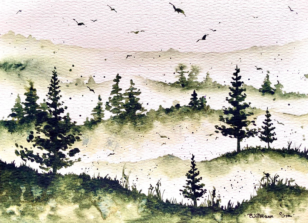 Foggy Forest #2 by Svetlana Wittmann