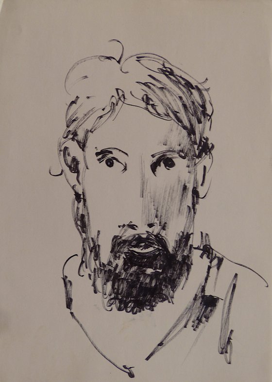 The Self-Portrait, 21x29 cm