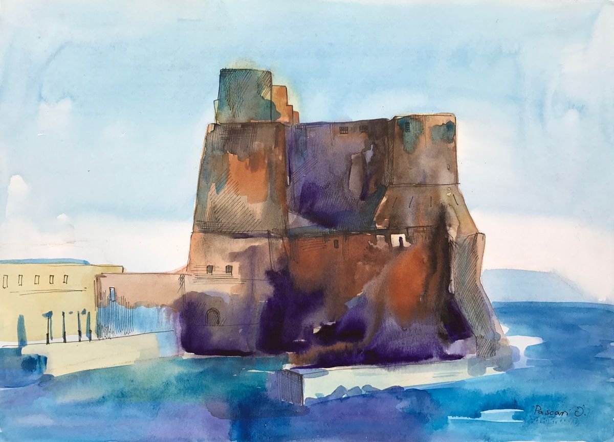 Castle on the sea by Olga Pascari