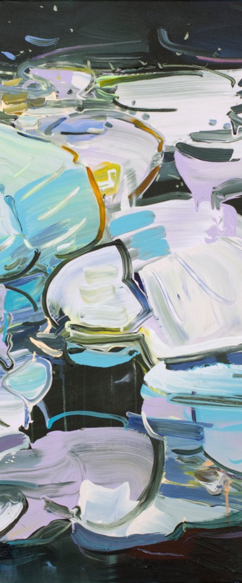 WHEN WATER LILIES DREAM by Mila Weis