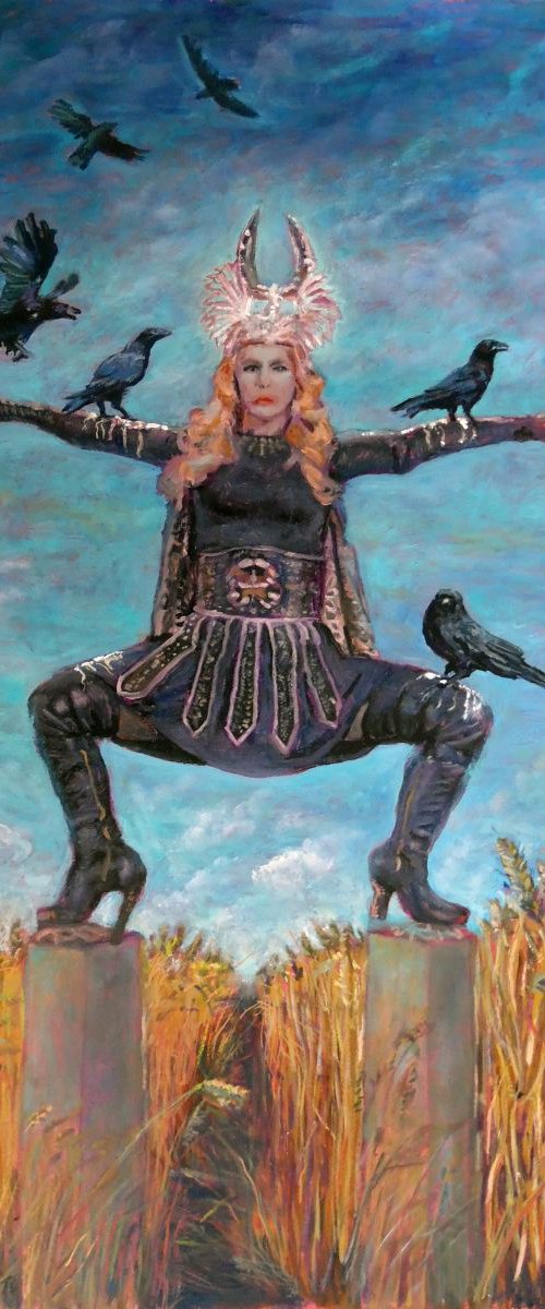 Madonna : Queen of Scarecrows by Wim Carrette