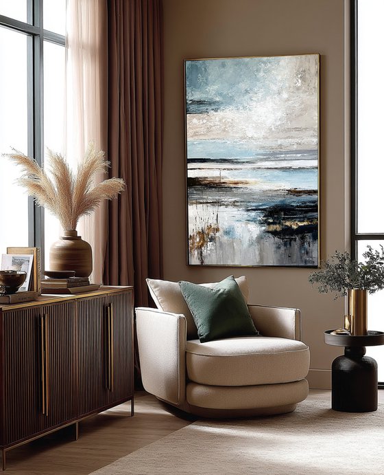 Silver Tide Awakening. Large Coastal