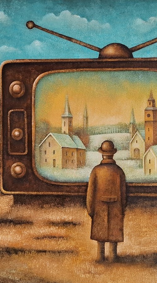 Old Television by Eugene Ivanov