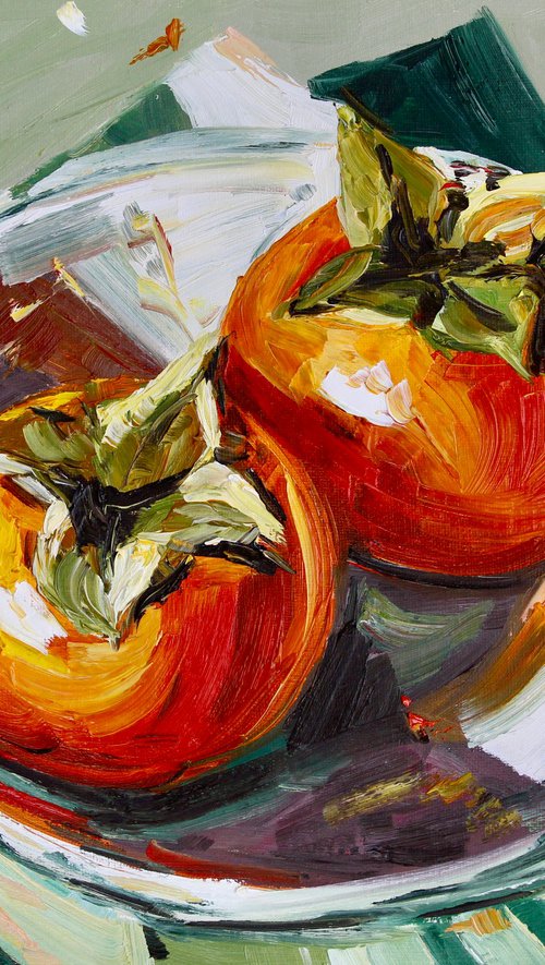Persimmons by Liza Illichmann