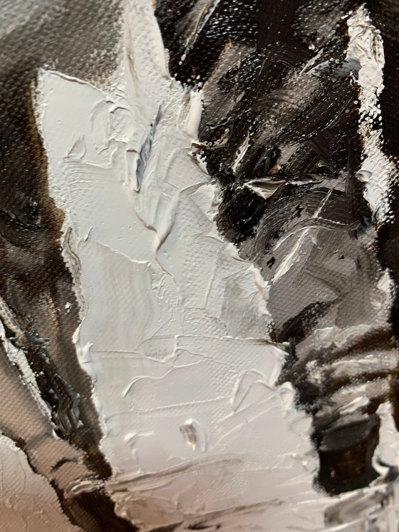 Love couple, shared path.