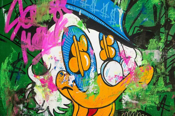 Scrooge Mc Duck Money Background