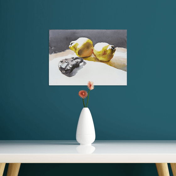 still life with quinces  2