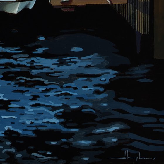 Houseboats At Low Tide