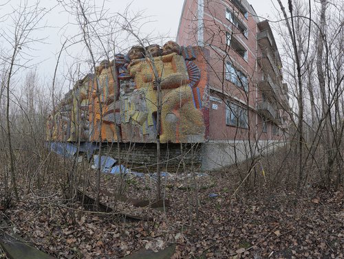 #27. Pripyat wall mosaic 2 - XL size by Stanislav Vederskyi