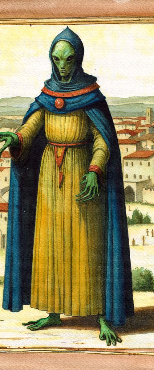 Alien in Medieval III by REME Jr.