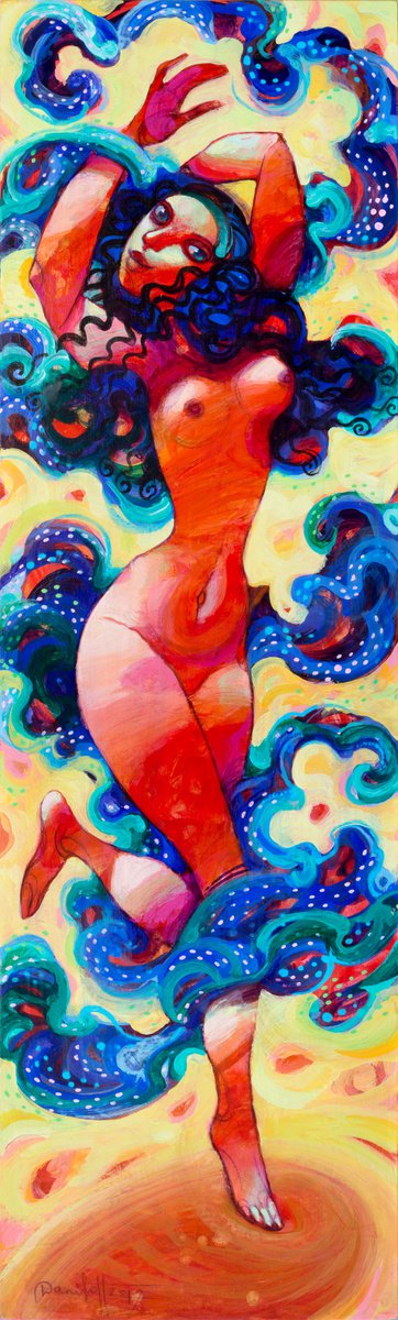 The dance with the veil by Alexander Daniloff