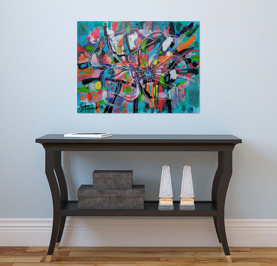 Floral abstraction-II