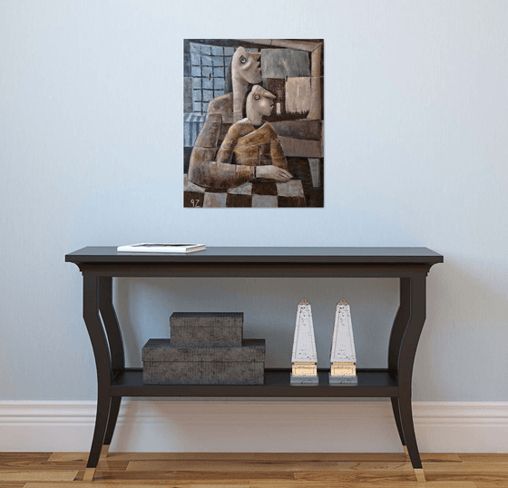 Cubist Embrace